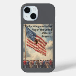 Pledge Allegiance iPhone 15 Case