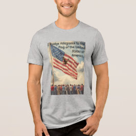 Pledge Allegiance Tri-Blend Shirt