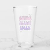 Pleeg collie mama mok glas (Achterkant)