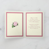 Pleegdochter, voeg een foto toe, verjaardag kaart (Binnen)