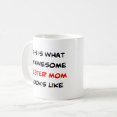 pleegmoeder, geweldig koffiemok (Voorkant links)