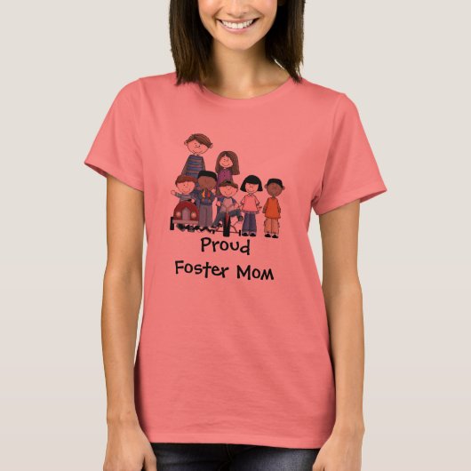 pleegmoeder T'shirt T-shirt (Voorkant)