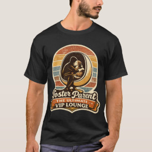 Pleegouder Hond Redding Retro VIP Lounge T-shirt
