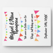 Pleegzorg Adoptie Aankondiging gotcha-dag Fotoplaat (Voorkant)