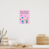 Pleegzorg in het roze: poster (Keuken)