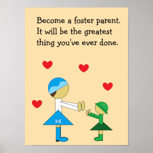 Pleegzorg: Poster