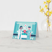 Pleegzorgliefde Kaart (Gele Bloem)