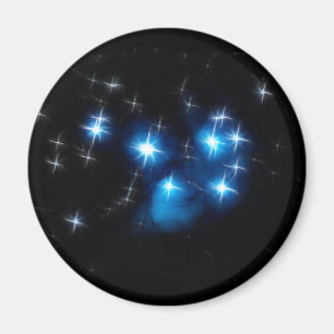 Pleiades Blue Star-cluster Magneet