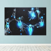 Pleiades Canvas Afdruk (Insitu (Houten vloer))