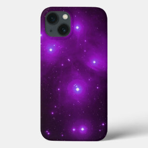 Pleiades in Paars iPhone 13 Hoesje