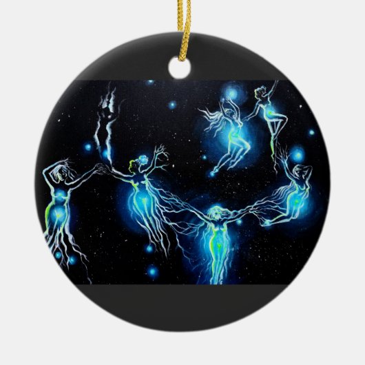Pleiades Keramisch Ornament (Voorkant)