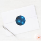 Pleiades Open Star-cluster Ronde Sticker (Envelop)