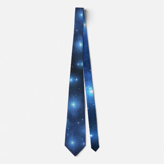 Pleiades Seven Sisters stars NASA Hubble foto Stropdas (Voorkant)