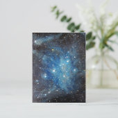 Pleiades Space Art Constellation Schilderen Afdruk Briefkaart (Staand voorkant)