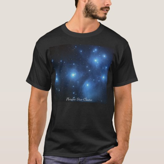 Pleiades Star-cluster T-shirt (Voorkant)
