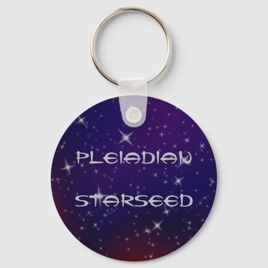 Pleiadian Starseed Sleutelhanger (Voorkant)