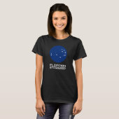 Pleiadian Starseed T-Shirt – Licht & Liefde Design (Voorkant volledig)