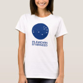 Pleiadian Starseed T-Shirt – Licht & Liefde Design (Voorkant)