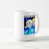 Pleiadische Alien Race en UFO Koffiemok (Voorkant rechts)