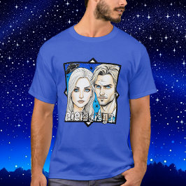 Pleiadische Extra Terrestrials en UFO T-shirt