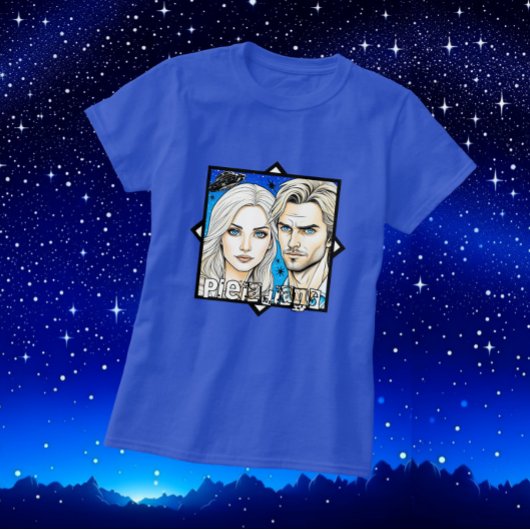 Pleiadische Extra Terrestrials en UFO T-shirt