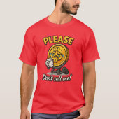 Pleidooi voor Bitcoin-mascotte – Emotional Crypto- T-shirt (Voorkant)
