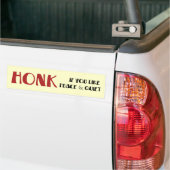 pleidooi voor vrede en rust bumpersticker (Op Truck)