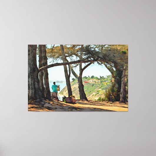 PLEIN AIR Canvas Kunst (Voorkant)