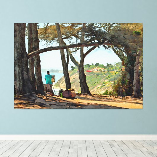 PLEIN AIR Canvas Kunst (Insitu (Houten vloer))