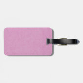 Plein communicant Pink Bagagelabel (Achterkant horizontaal)