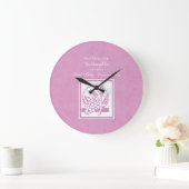 Plein communicant Pink Grote Klok (Huis)