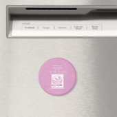 Plein communicant Pink Magneet (Insitu (Vaatwasser))