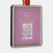 Plein communicant Pink Metalen Ornament (Rechts)