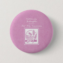 Plein communicant Pink Ronde Button 5,7 Cm