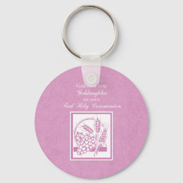 Plein communicant Pink Sleutelhanger