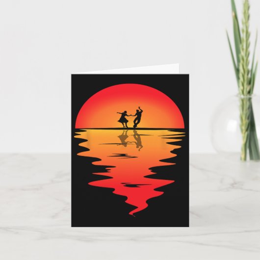 Plein Dansen Sunset Square Danser  Plein Kaart (Voorkant)