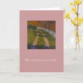 plein het generische wenskaart van het kaart (Gele Bloem)