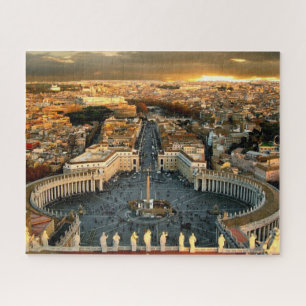 Plein Sint-Pieter Vaticaan Legpuzzel