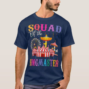 Plein van de Birthday Ringmaster Kinder Circus Bir T-shirt
