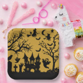 Plein van het Geheime Huis Papieren Bordje (Feest)