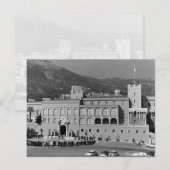 plein van het Vorstendom Monaco Briefkaart (Voorkant / Achterkant)