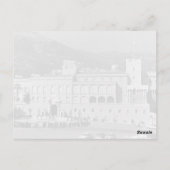 plein van het Vorstendom Monaco Briefkaart (Achterkant)