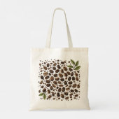 Plein van koffiebonen tote bag (Achterkant)