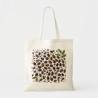 Plein van koffiebonen tote bag