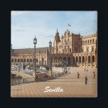Plein van Sevilla Spanje Magneet<br><div class="desc">Plein van Sevilla Spanje</div>