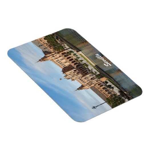 Plein van Sevilla Spanje Magneet (Rechterzijde)