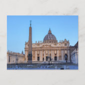Plein van Sint-Pieter in Vaticaanstad - Rome, Ital Briefkaart (Voorkant)