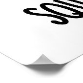 Plein-vocado Funny Avocado Pun Poster (Hoek)