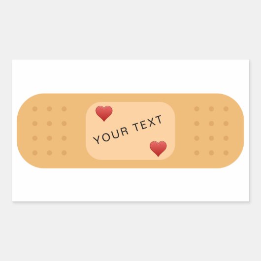 Pleinbare text sticker (Voorkant)