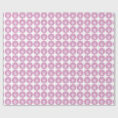Pleincommunie peetdochter, Roze Cadeaupapier (Vlak)